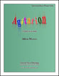 Agitation piano sheet music cover